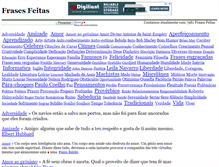 Tablet Screenshot of frasesfeitas.com.br